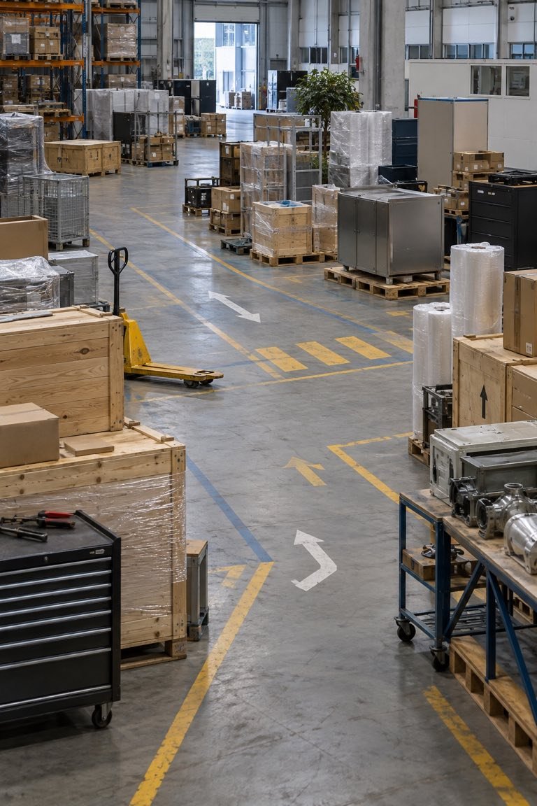 Traslochi industriali a Brescia: situazione che richiede una valutazione prima della movimentazione